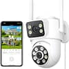 6MP Dual Lens Outdoor Security Camera