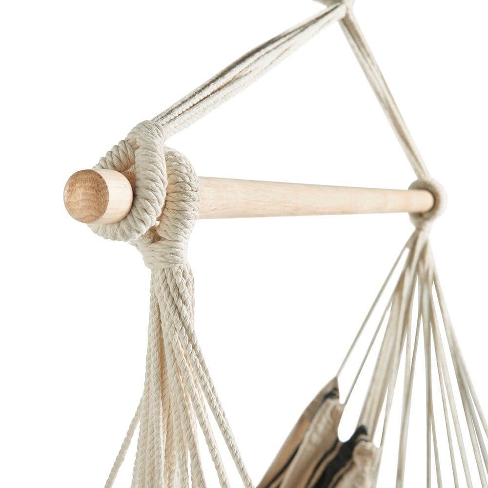 Seville Striped Hanging Swing Chair - Image 11