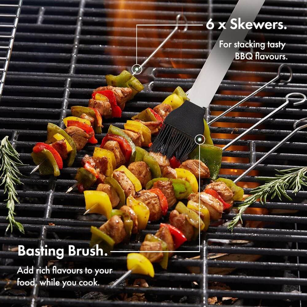 25pc BBQ Tool Set with Aluminium Case - Image 4