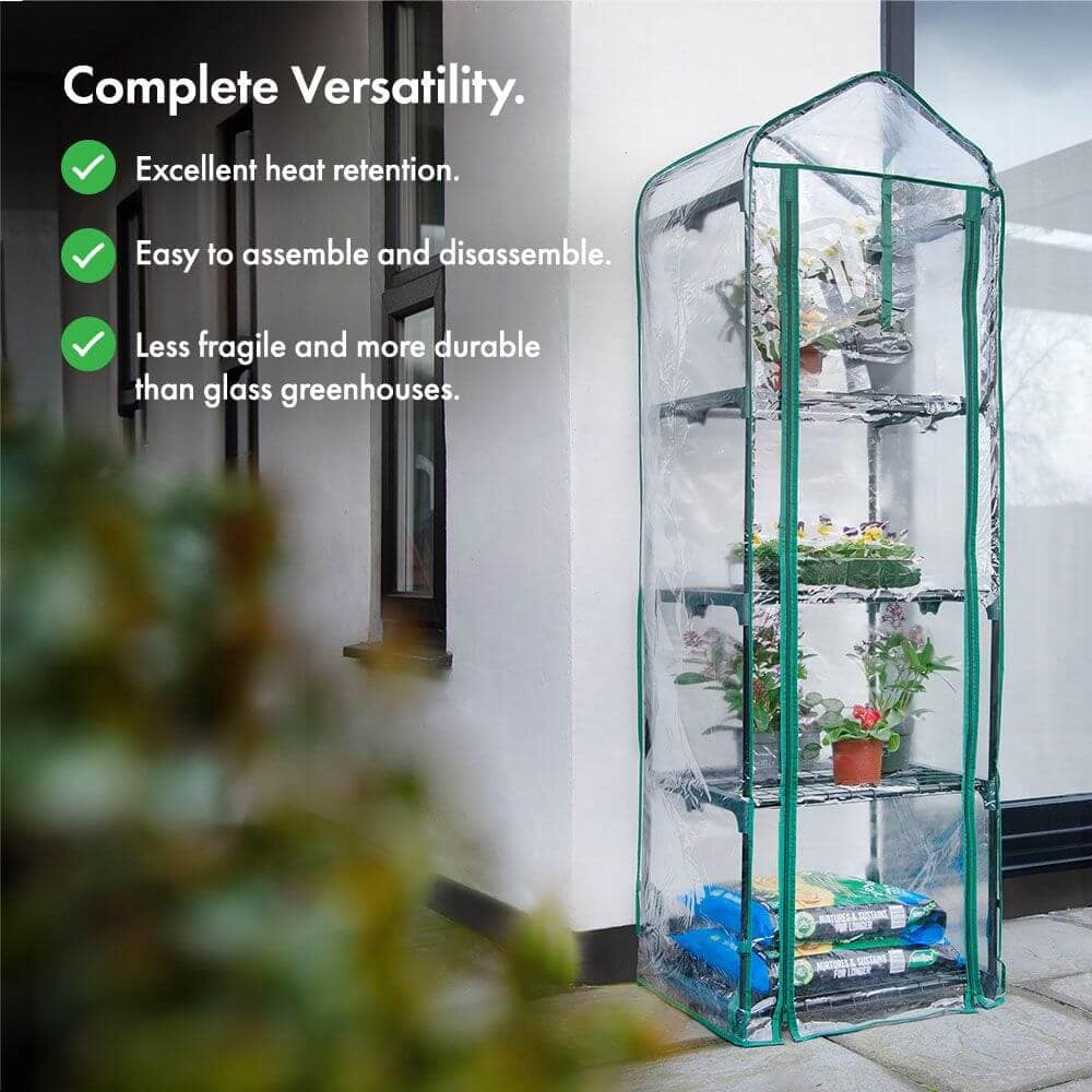 4 Tier Mini Greenhouse - Image 4