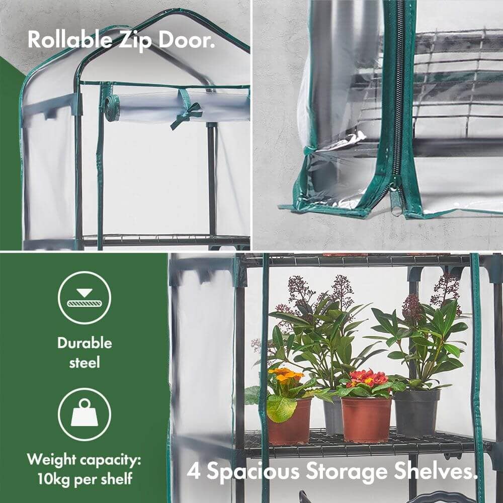 4 Tier Mini Greenhouse - Image 5