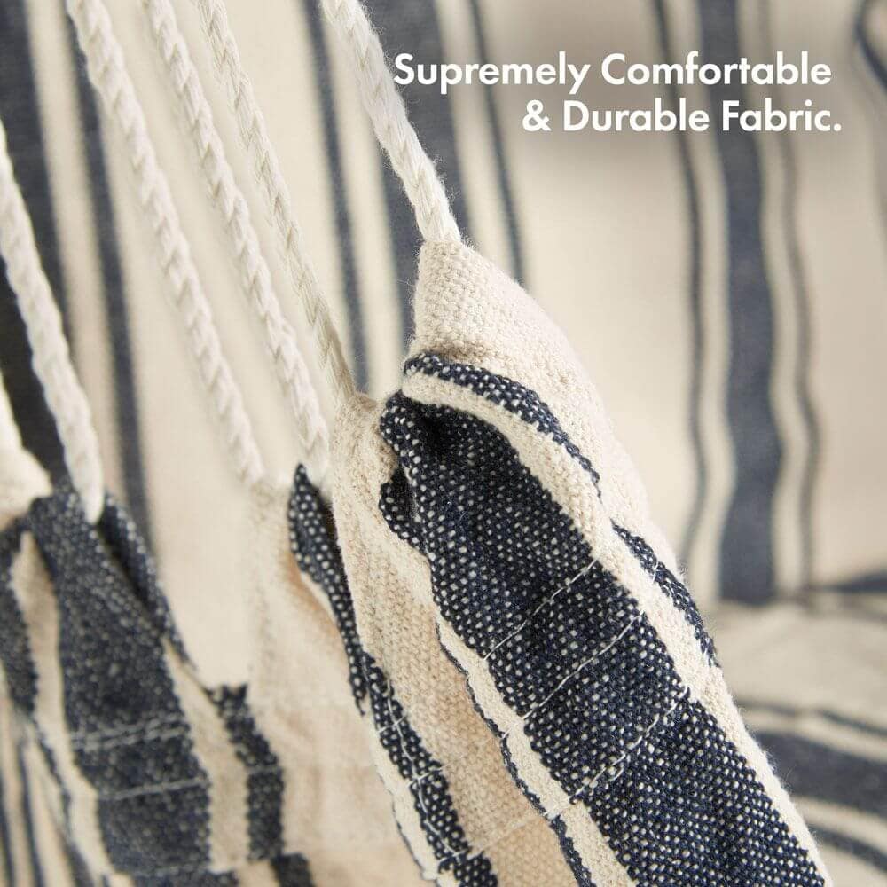 Seville Striped Hanging Swing Chair - Image 5
