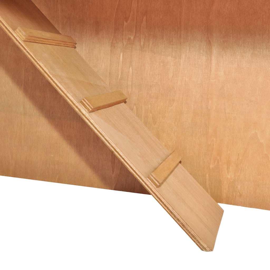 Outdoor Rabbit Hutch Small Animal House Pet Cage 3 Doors Wood - Image 7