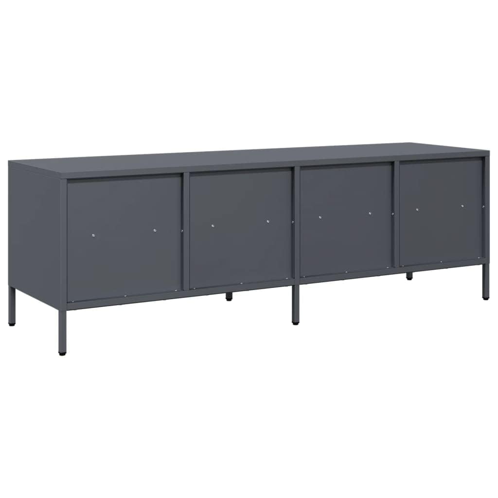 TV Cabinet Anthracite 135x39x43.5 cm Cold-rolled Steel - Image 7
