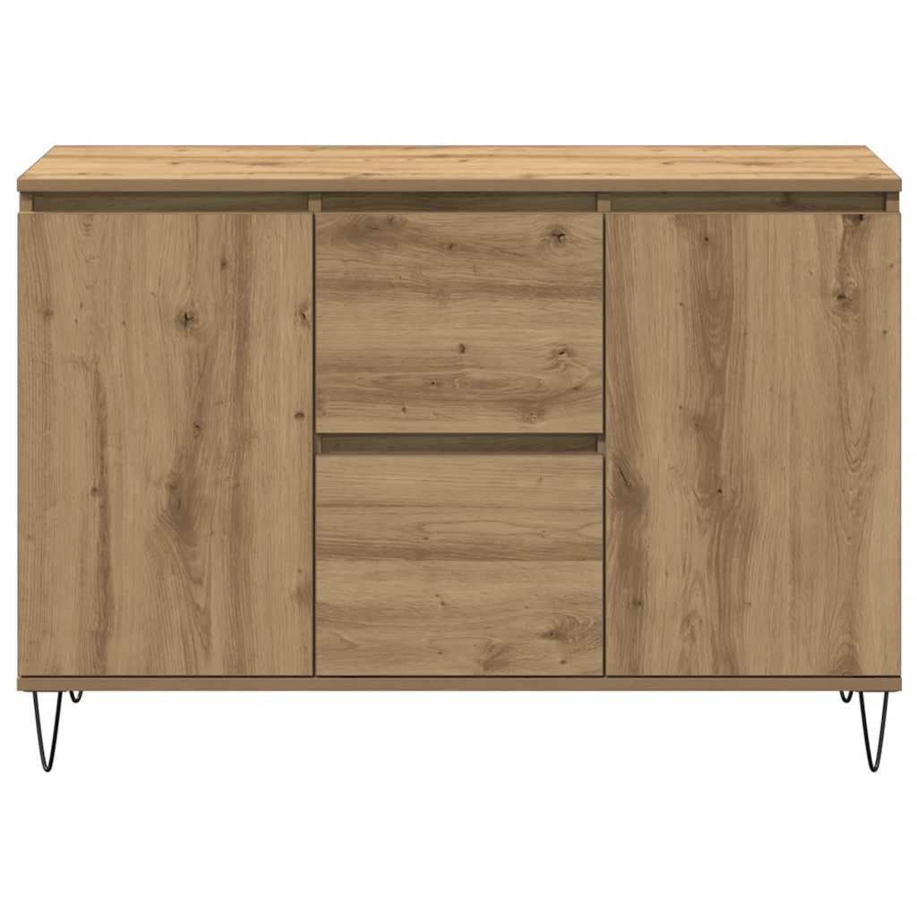 Sideboard Artisan Oak 101.5x35x70 cm Engineered Wood - Image 4