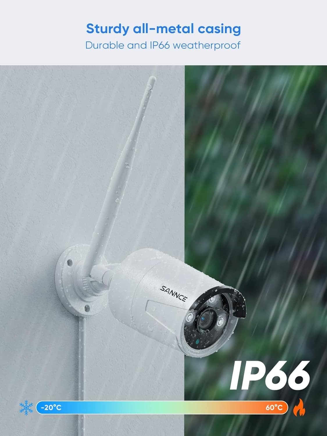 Wireless CCTV Camera System, 8CH, 4 WIFI cameras - Image 7