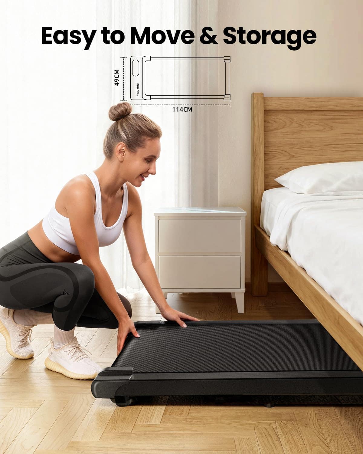 Portable motorised Treadmill - Image 4