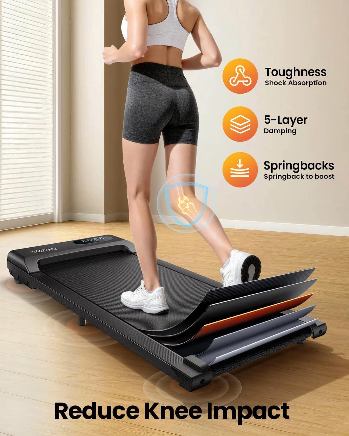 Portable motorised Treadmill - Image 2