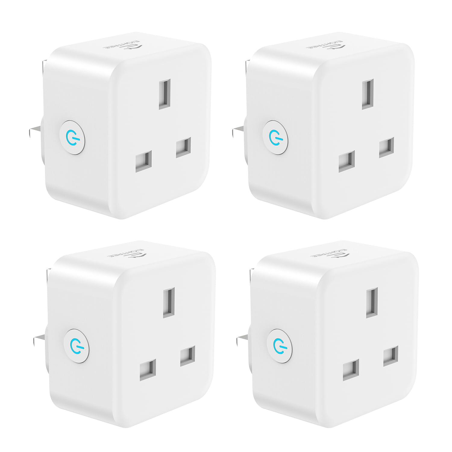 4 Pack Smart Plug with Energy Monitoring works with Alexa and Google Home