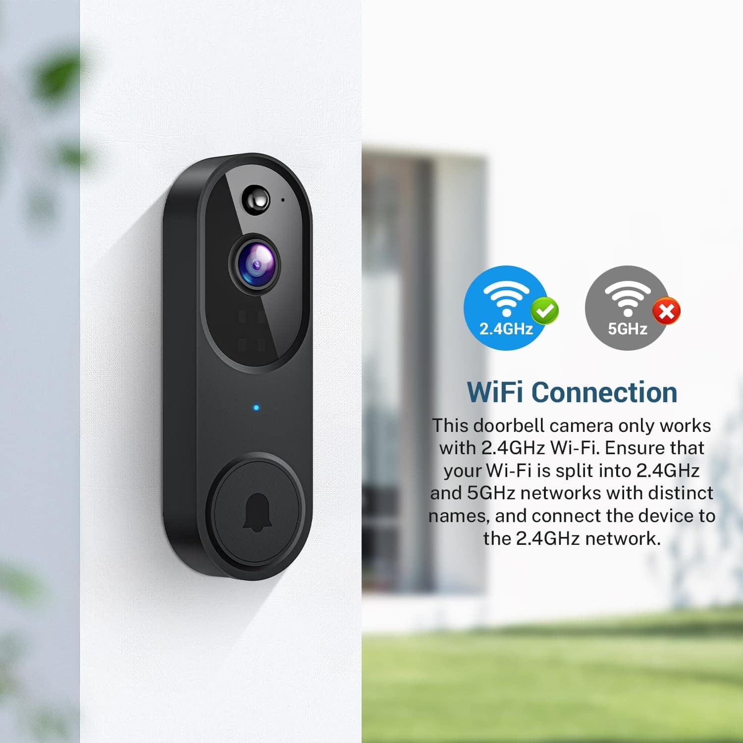 Wireless Wi-Fi Video Doorbell Camera with AI Human Detection - Image 7