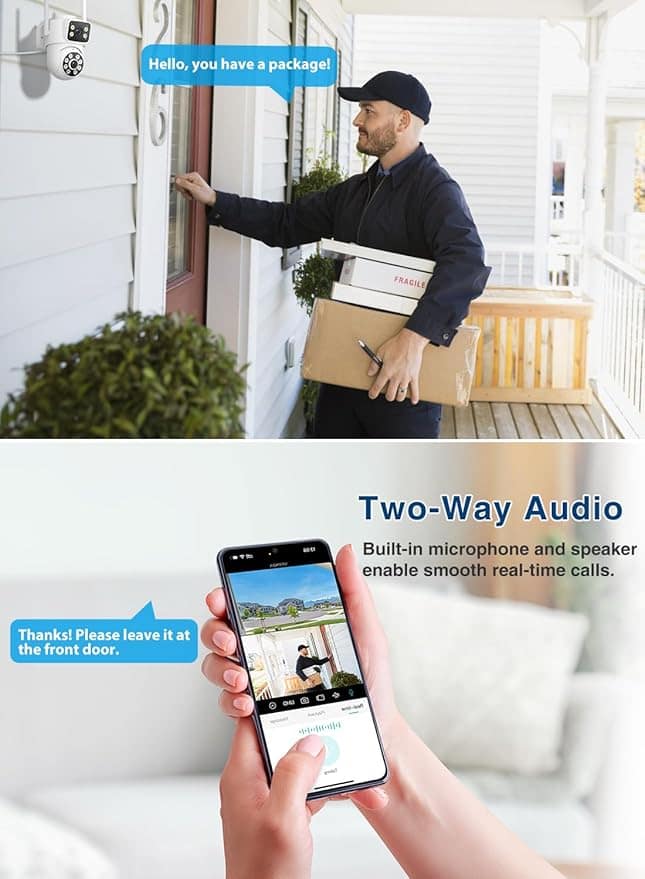 6MP Dual Lens Outdoor Security Camera - Image 5