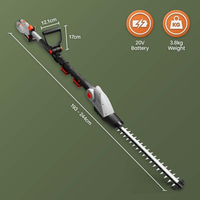 Telescopic Cordless Pole Trimmer - Image 6