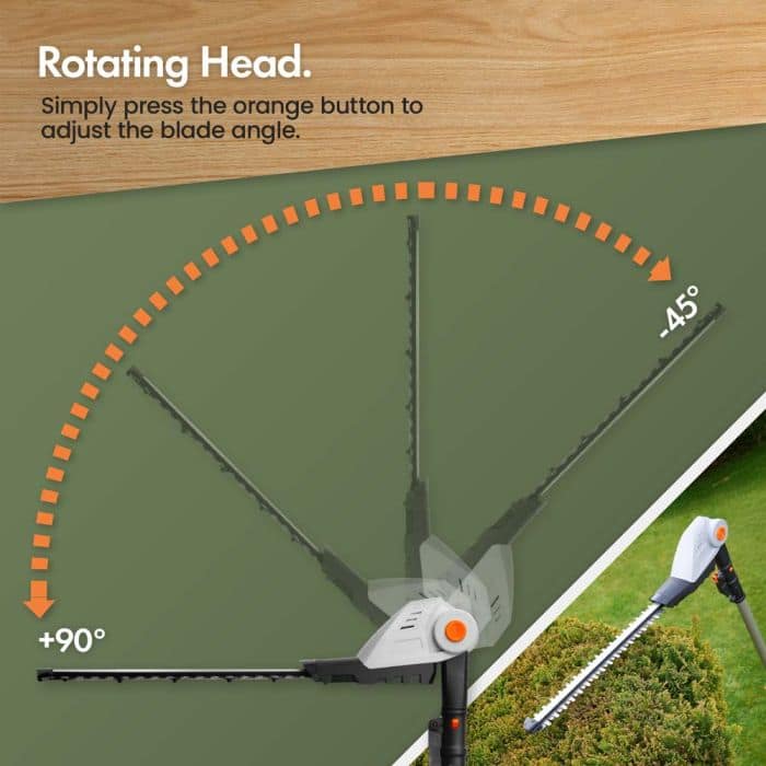 Telescopic Cordless Pole Trimmer - Image 3
