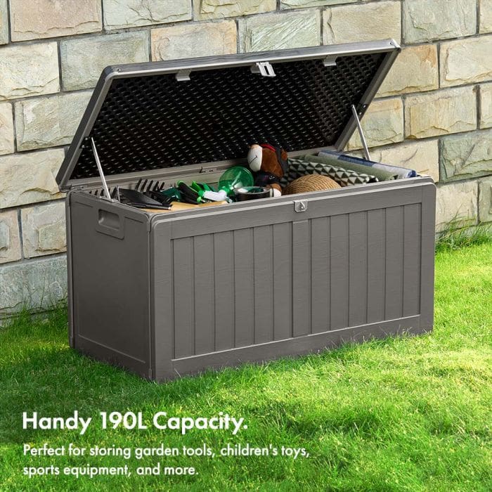 Plastic Garden Storage Box – 270L - Image 4